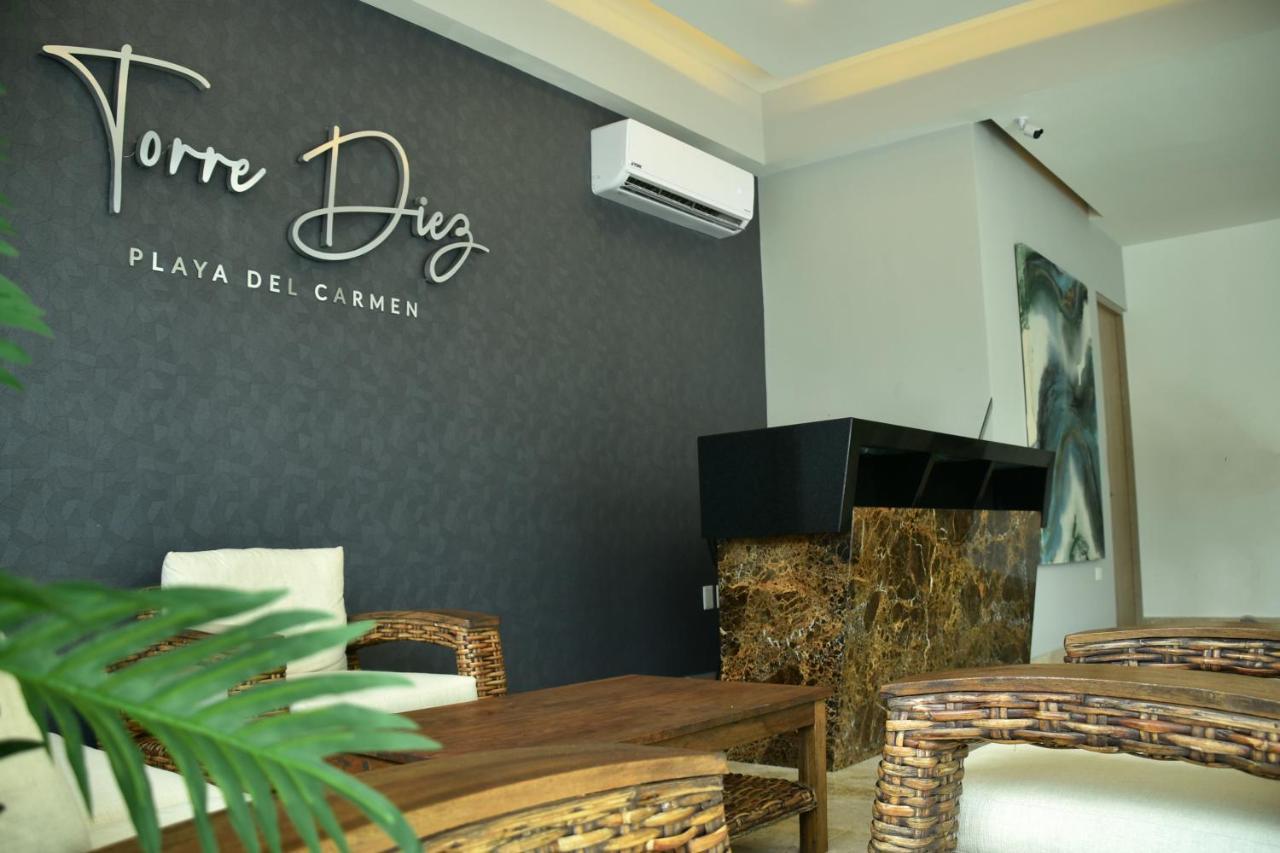 Rentas Vacacionales Torre Diez Playa del Carmen Exterior foto